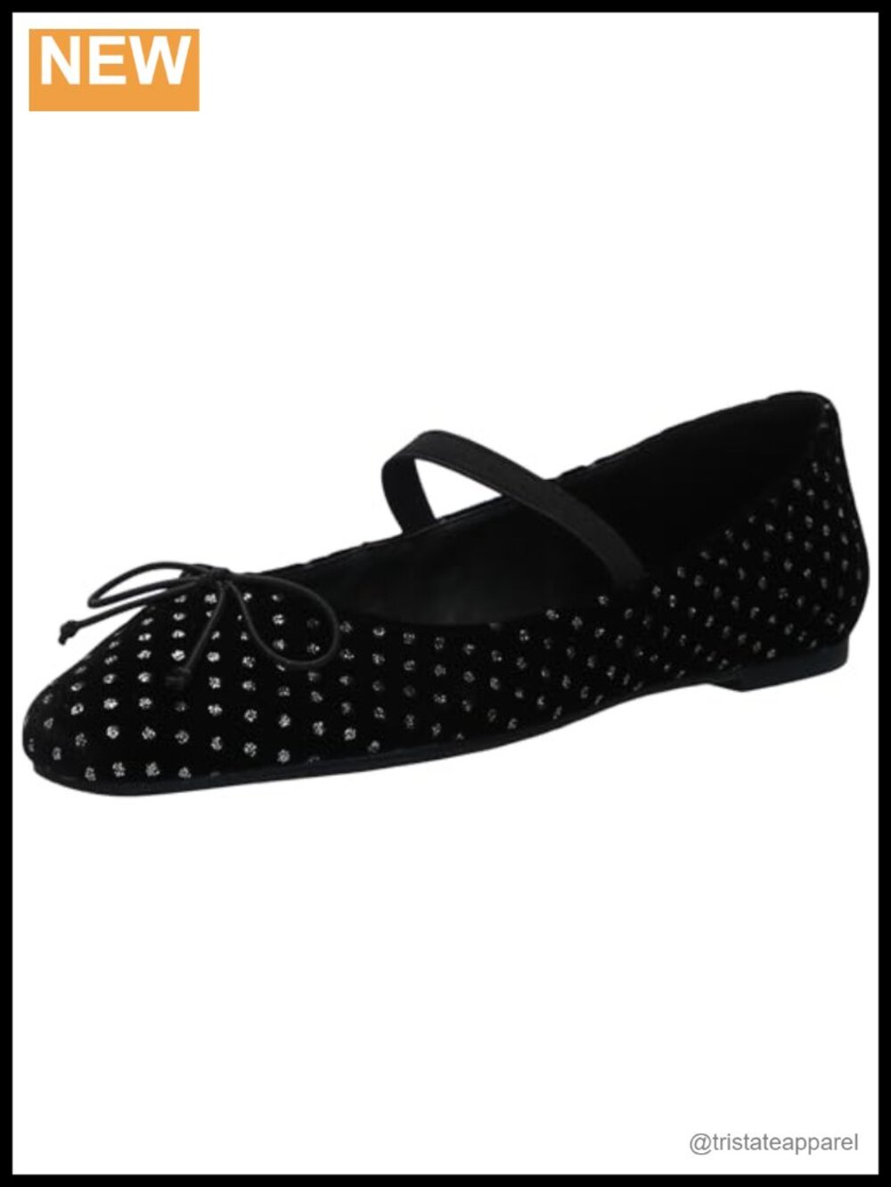 Mary Jane Flat with Buckle Strap and Comfort Insole